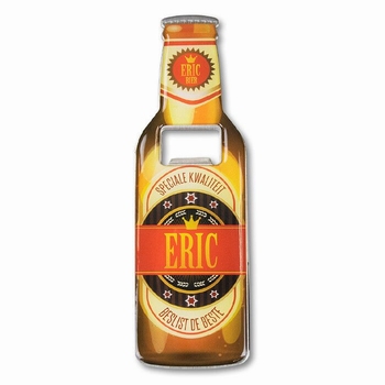 Eric metalen bieropener met magneet