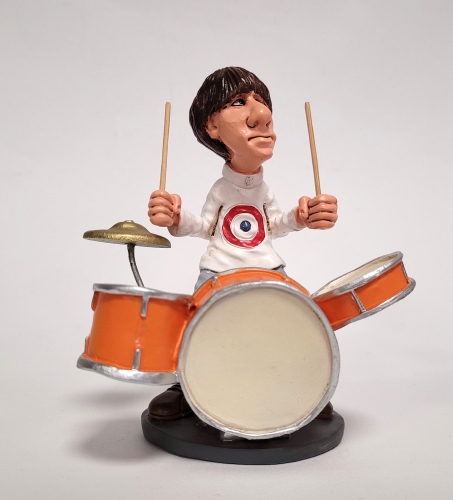 Keith Moon Drummer The Who by Warren Stratford