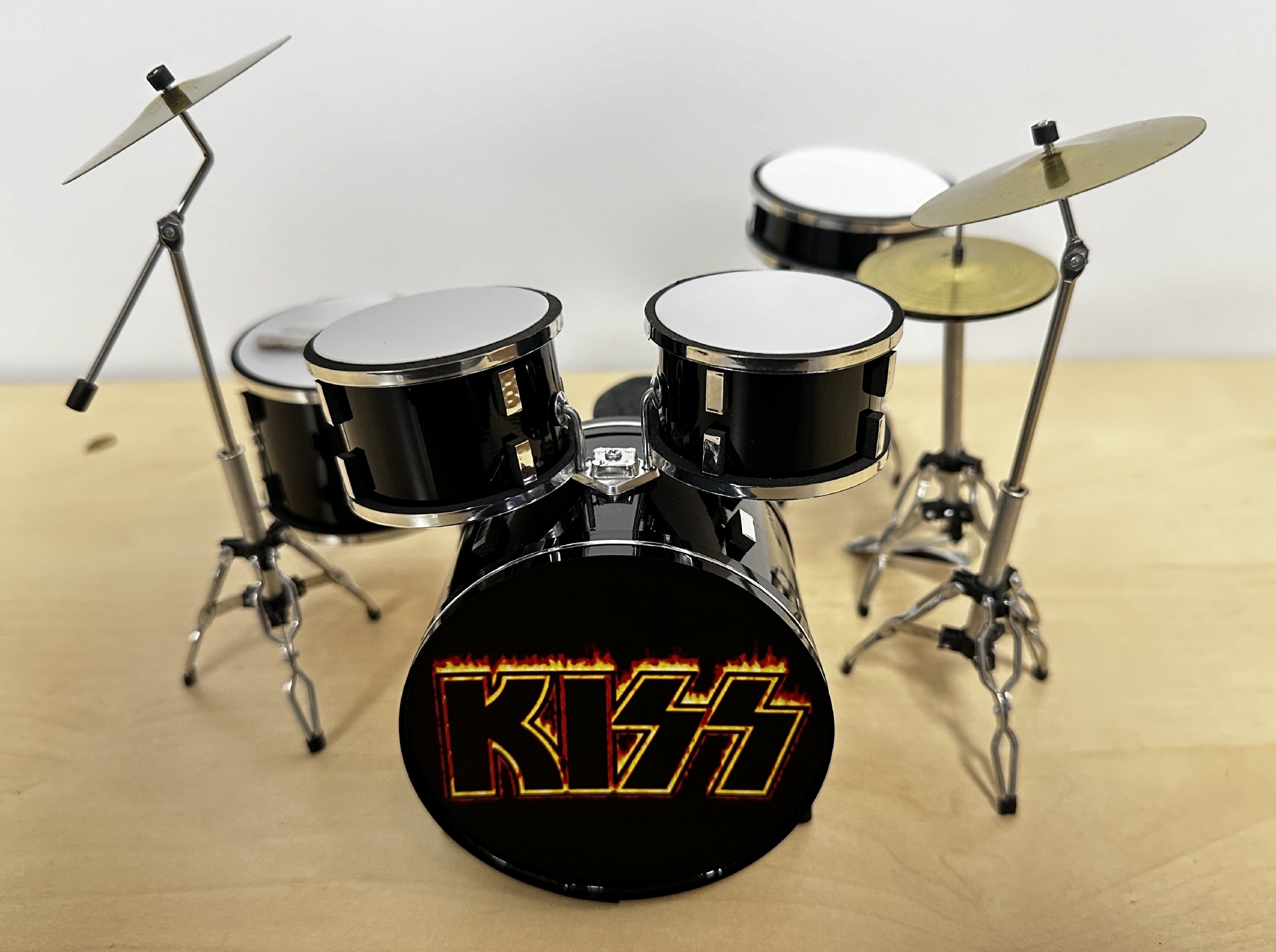 Mini Drumstel Set Replica Mod. Black Kiss